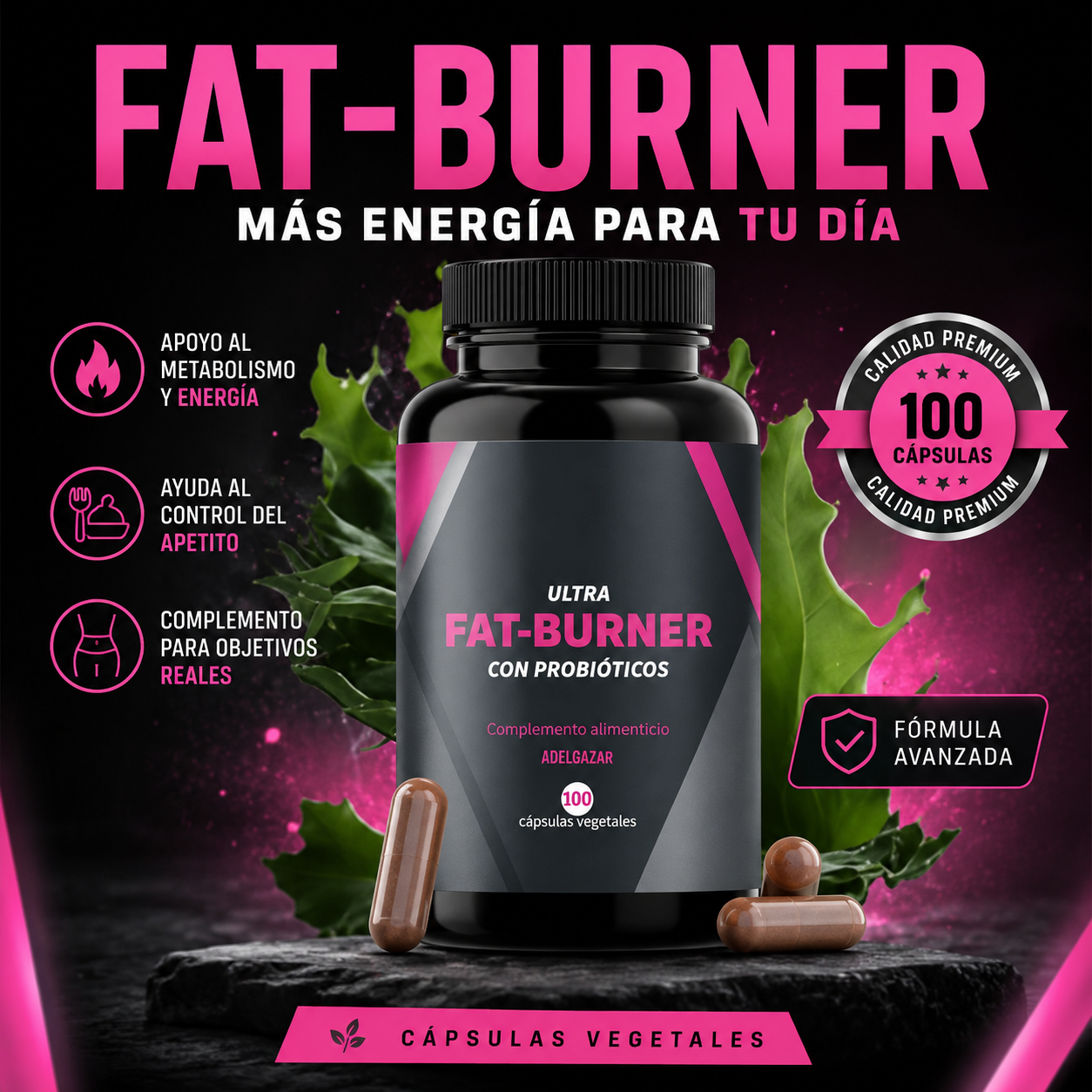 FAT - BURNER 100 Cápsulas