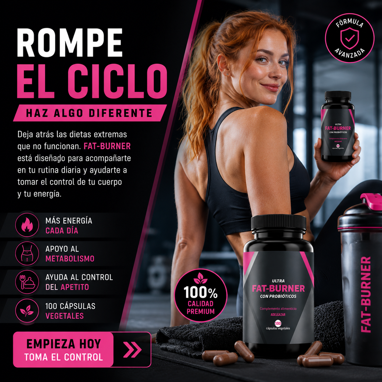 FAT - BURNER 100 Cápsulas