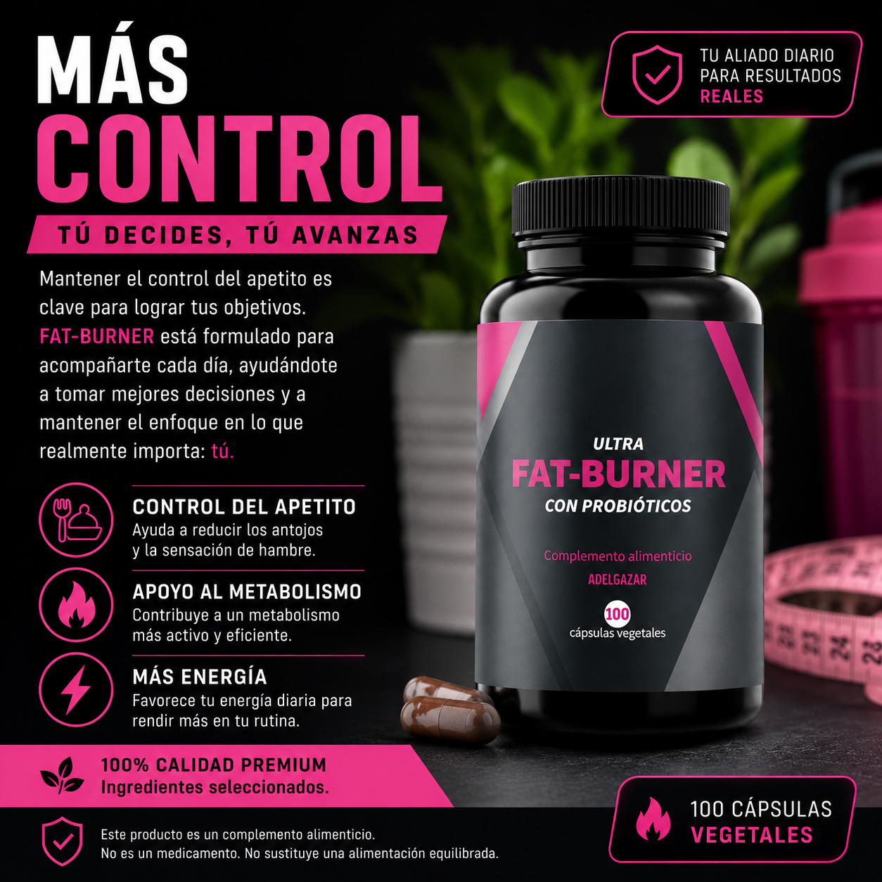 FAT - BURNER 100 Cápsulas