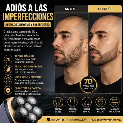 Afeitadora Multifuncional 5 em 1
