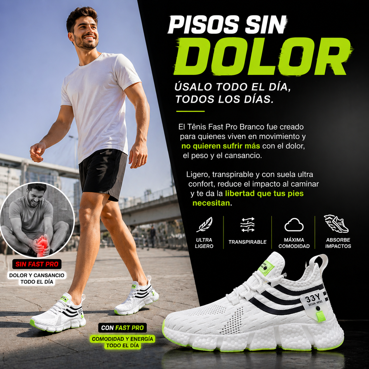 Zapatillas Fast Pro Blancas
