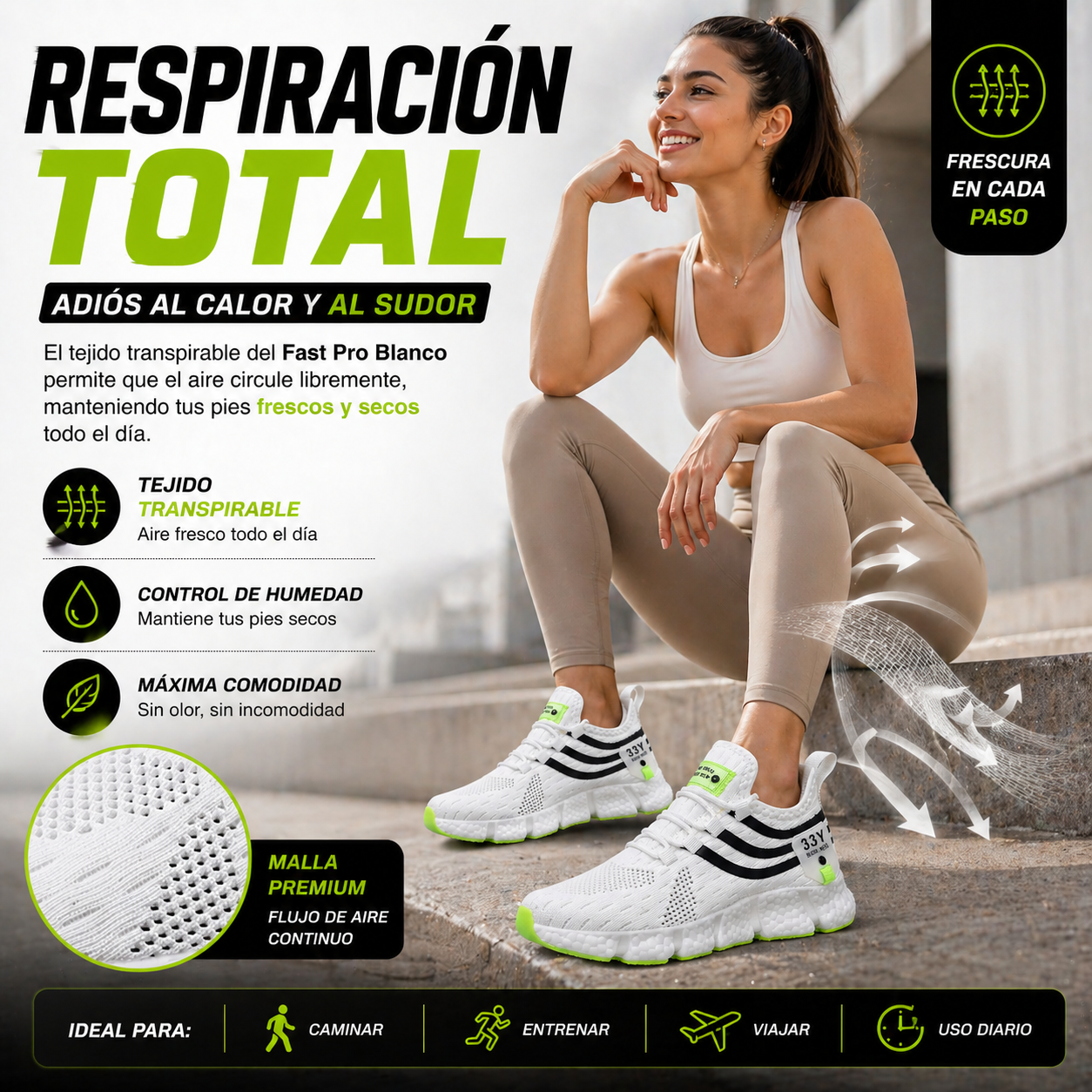 Zapatillas Fast Pro Blancas