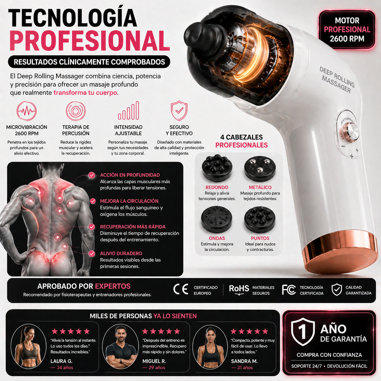 Deep Rolling Massager™